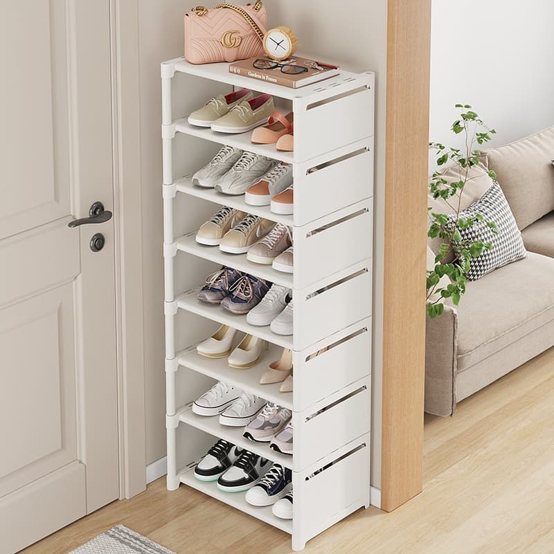 [Novo produto] Sapateira Anti-poeira doméstica Porta Armazenamento de sapatos Multiuso Simples Sapateira Dormitório Arma