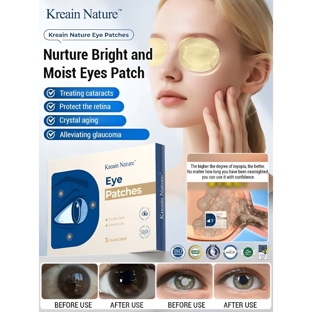 [Proteção Ocular] Adesivo para Olhos/Luteína/Fadiga Ocular/Alívio/Olhos Cansados