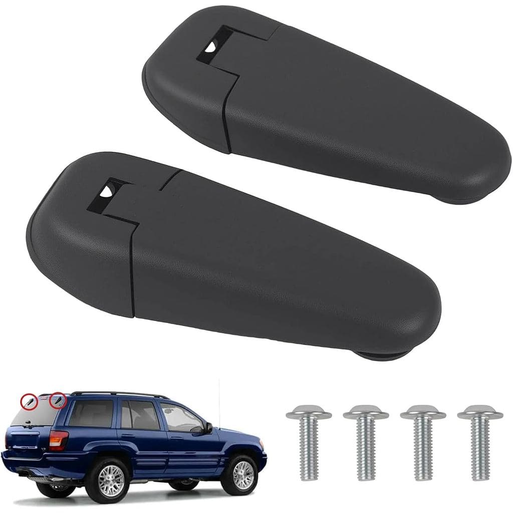 Conjunto de Dobradiças da Janela Traseira para Porta-Malas, Esquerda e Direita, Compatível com Jeep Grand Cherokee 1999-