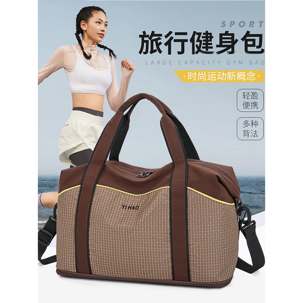 Tendência da moda Oxford Spinning Travel Bolsa Unissex Grande Capacidade Leve Academia Bolsa Bolsa Dobrável