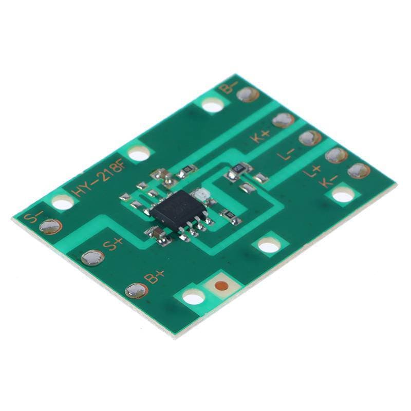 Placa De Circuito De Farol Universal DL De Foco Fixo Com Zoom De 3.7 V Flash Forte E Fraco De Três Engrenagens