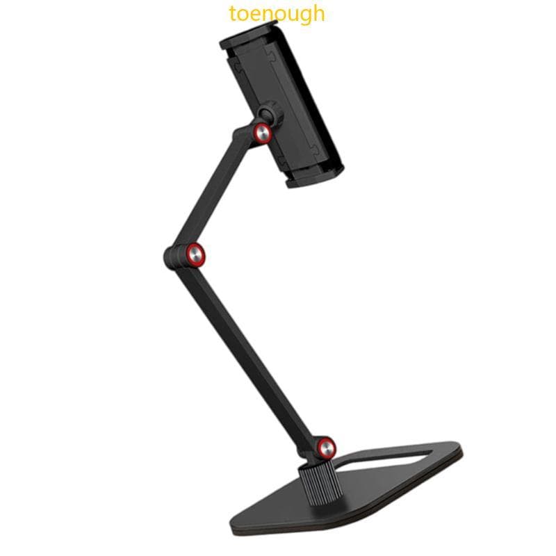 Dedo Do Pé Ajustável Tablet Suporte Monitor Metal Portátil 360 Graus Rotação Tela Fácil Montagem