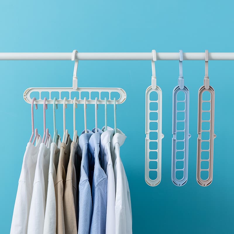 Cabide multifuncional para armazenamento de guarda-roupa, ferramenta útil para secagem de roupas, gancho organizador mág