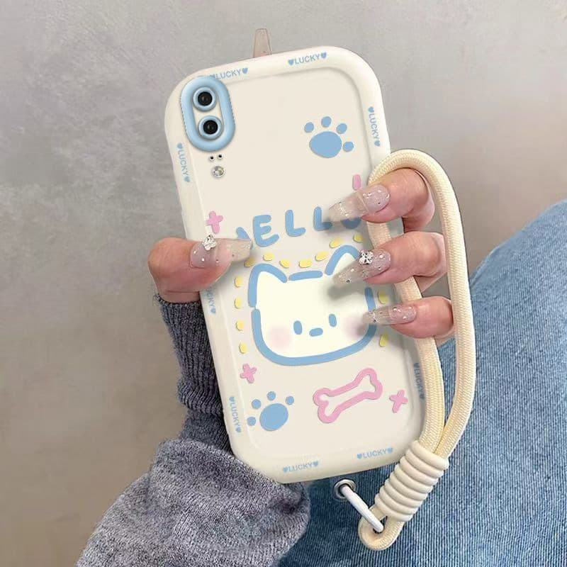 11 Adequado para capa de telefone p20 p20pro resistente a choques EMLTL00 Casal masculino fofo p20 Youth Edition kt Cat