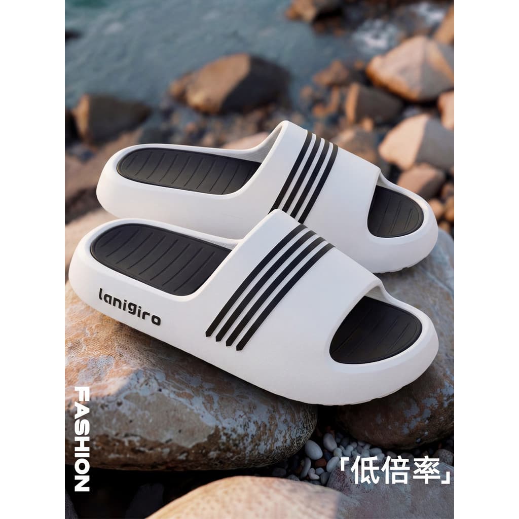 Chinelos esportivos masculinos verão ao ar livre wear Street wear novo estilo interior antiderrapante pisando na merda s