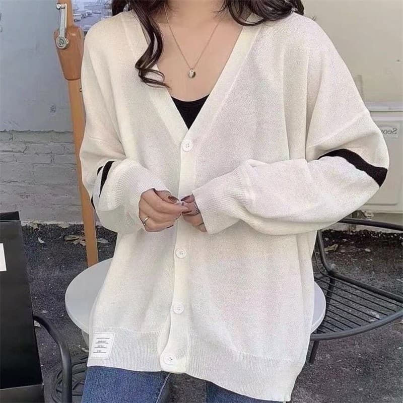 Camisa protetora solar de seda gelo verão novo estilo 100kg Plus Size versão coreana feminina estilo preguiçoso respiráv
