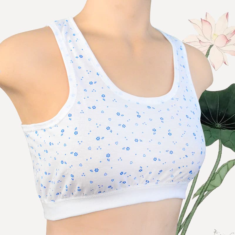 Mãe de meia-idade idosos colete feminino algodão idosos moletom estilingue Bottoming verão roupa interior solta estilo f