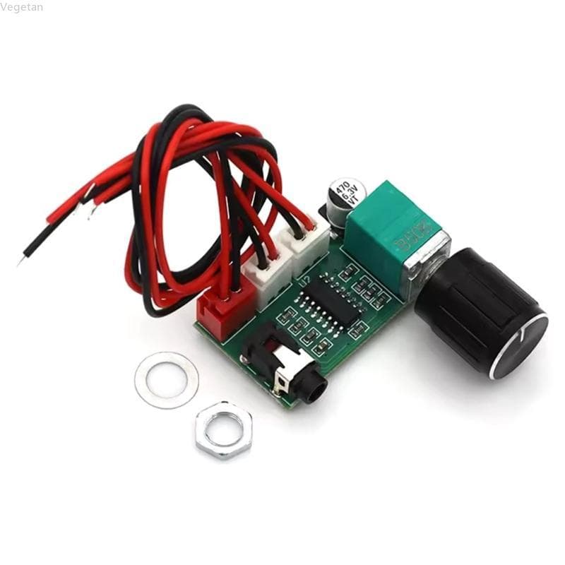 Placa Amplificadora Digital Veg Dois Canais 3W Operações Fáceis Ajuste Voz