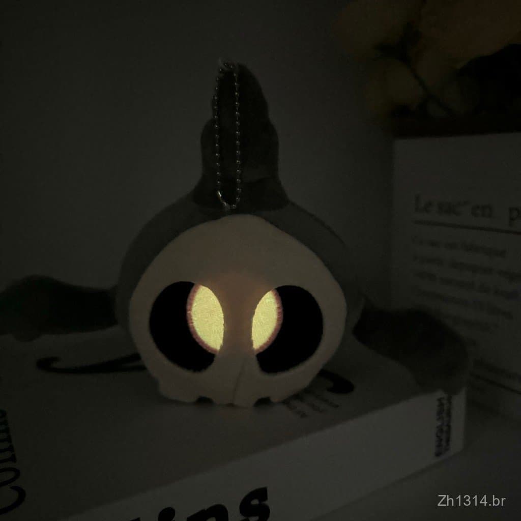 Novo chaveiro de pelúcia de tamanho pequeno com Gengar com a língua de fora, Haunter que brilha no escuro e Zorroa da re