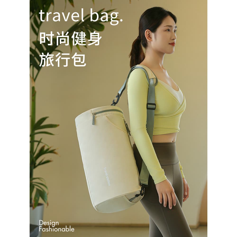 Bolsa de viagem feminina de grande capacidade, bolsa esportiva para academia, viagem de negócios, bolsa de avião, separa