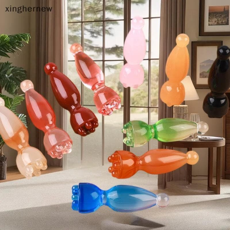 xinghernew Suave Ferramenta De Massagem Facial Resina Gua Sha Rosto Cuidados Com A Pele Sti pod Forma Massageador Fisiot