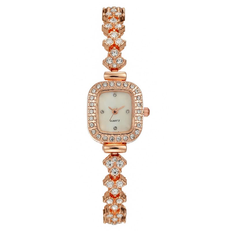Venda quente novo estilo moda cravejado de diamantes senhoras relógio feminino pulseira relógio de quartzo feminino
