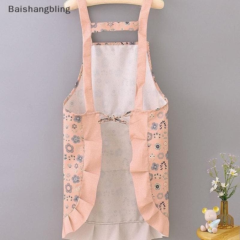 Bsbl 1 Pçs Cozinha Sem Mangas Avental Doméstico Poliéster Cozinhar Com Poeta Roupas Proteção Para Barbeiro Pintor Chef B