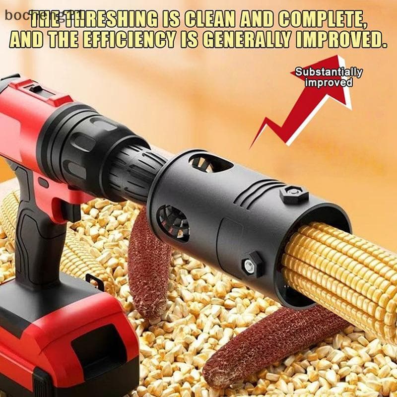 bo Portátil Debulhador De Milho Acessório Totalmente Automático Cabeça Da Máquina De Descascar Pequena Plaina Elétrica S