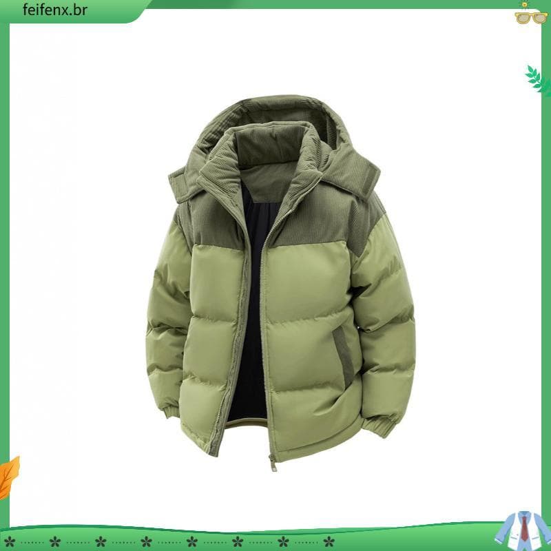 Jaqueta De Veludo Wssup PANDA Com Costura , Masculina E # 39jaqueta De Pão Grosso Novo Estilo De Inverno , Casal 39 ; s