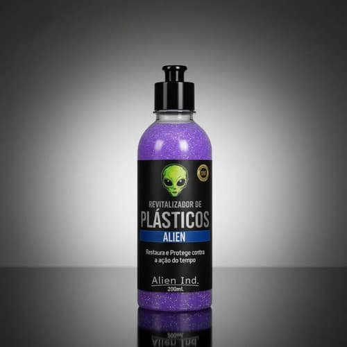 Revitalizador De Plástico Externo E Painel Alien Ind