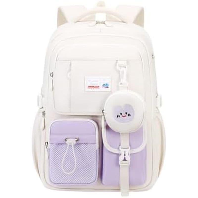 Mochila Escolar De Grande Capacidade Para Meninas E Meninos , Mochilas Casuais Ensino Fundamental Do Médio , Infantil De