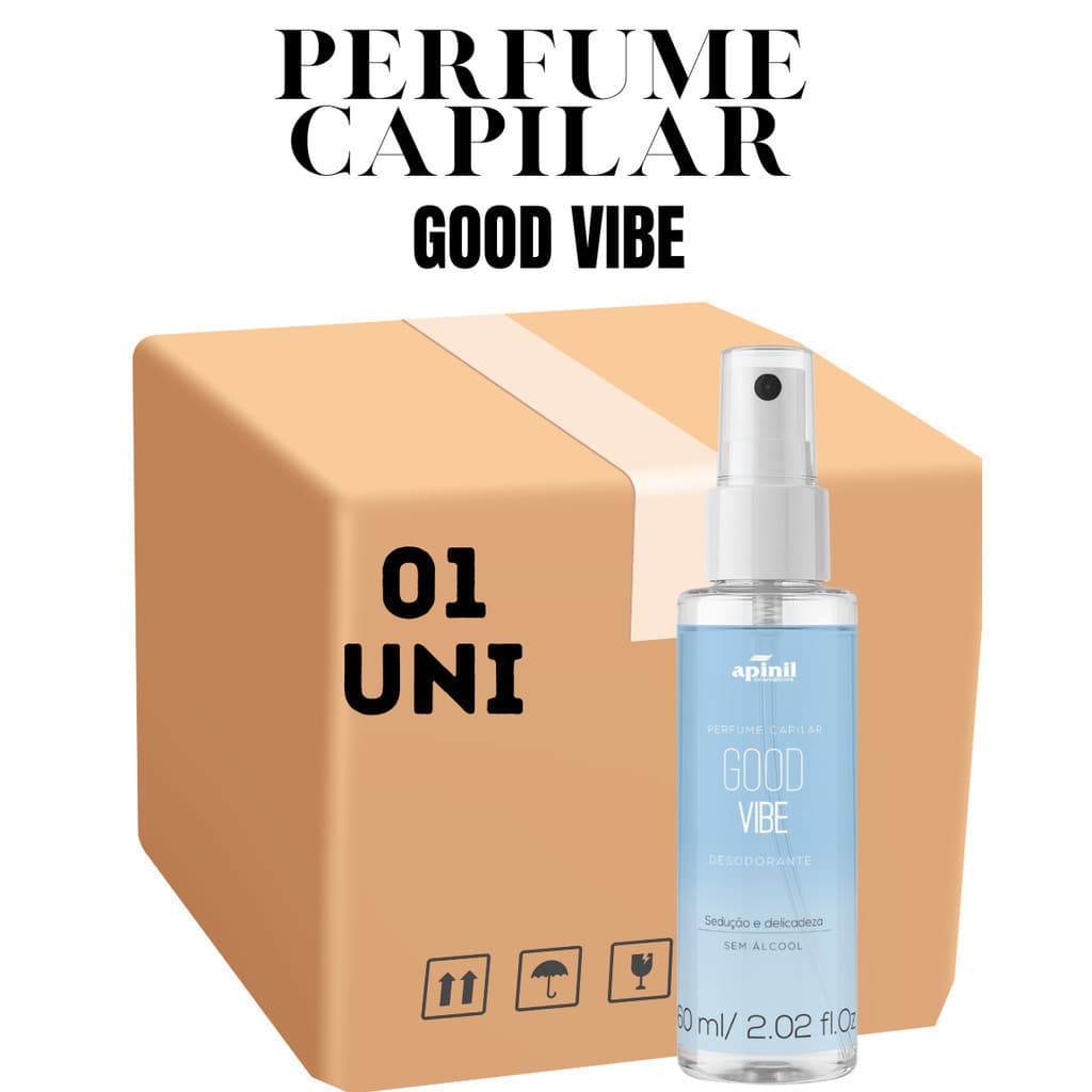 Perfume Capilar Apinil 60ML Good Vibe (Campanha)