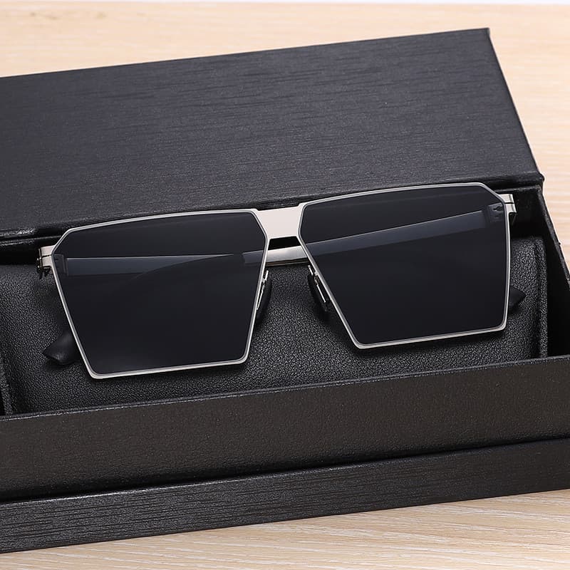 Masculino feminino estilo óculos de sol de alta definição high-End condução dedicado protetor solar Super elástico aço i