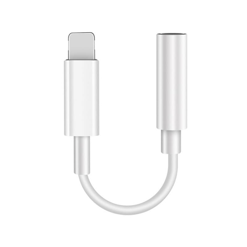 [Estoque pronto] 3.5 mm para iluminar adaptador de áudio conversor de cabo adaptador de fone de ouvido adequado para ada