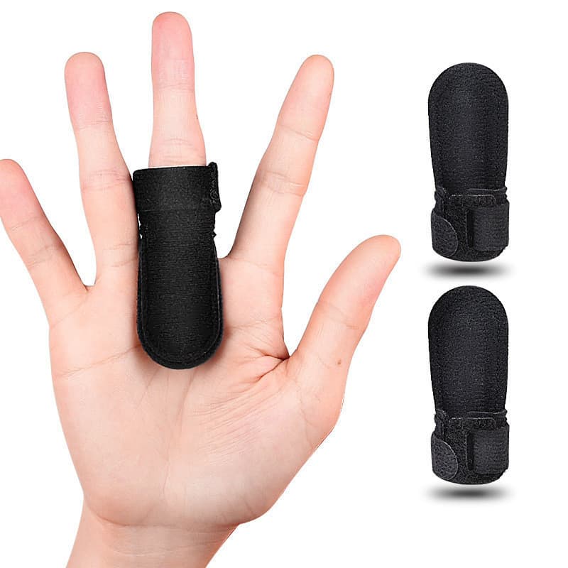 Cinto de fixação de dedo, proteção óssea, tendão muscular, endireitamento, descanso de dedo, manter anúncio