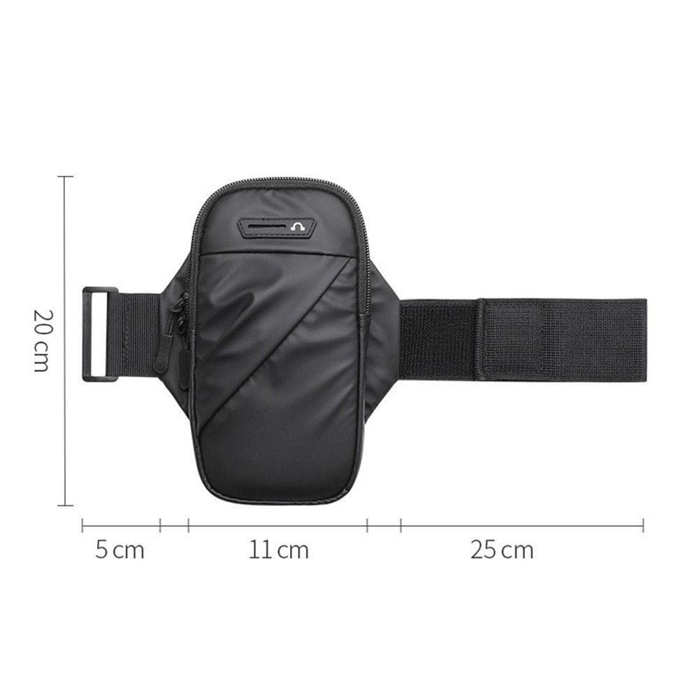 Bolsa De Braço Esportiva ANHENGXIN , Capa De Corrida À Prova D'água , Suporte Para Telefone Faixa De Ciclismo Com Zíper