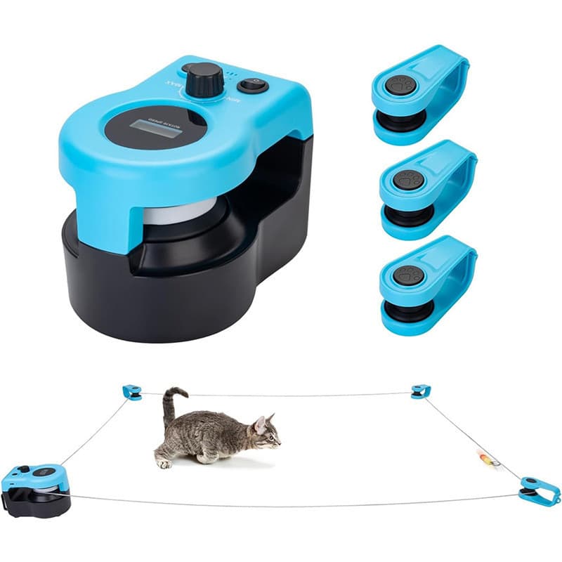 Correndo gato brinquedo gato ferramenta útil pena interativo gato brinquedo controle remoto som brinquedo