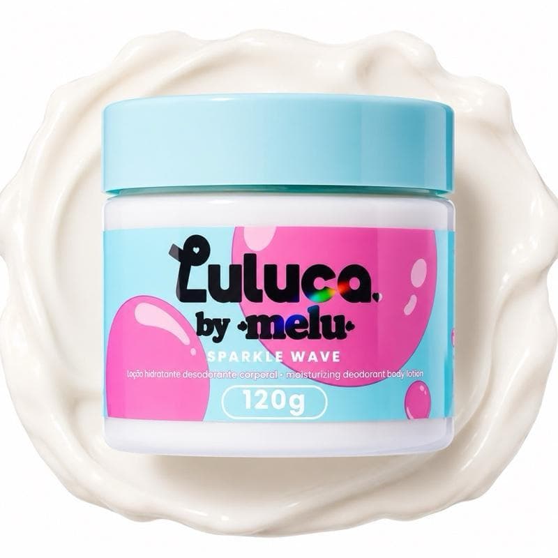 Loção Hidratante Desodorante Sparkle Wave Luluca melu - Ruby Rose