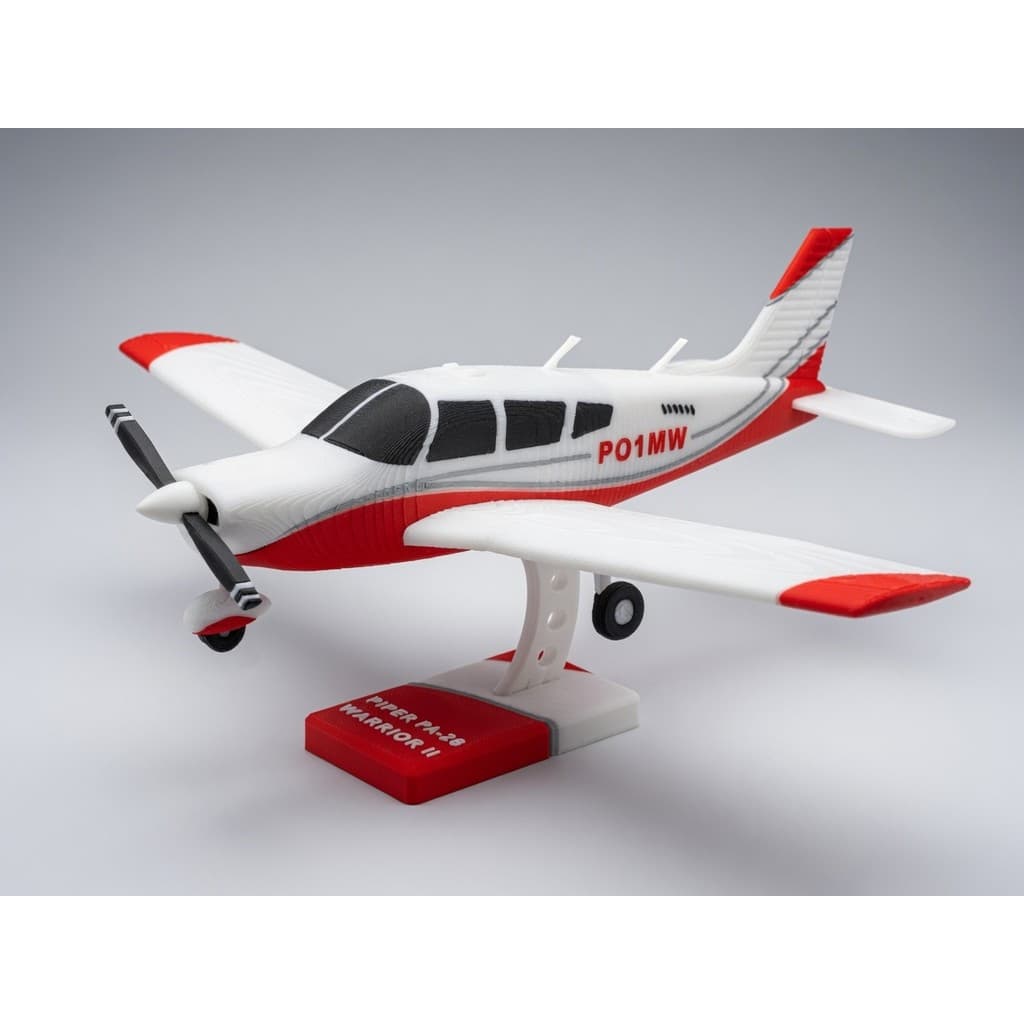 Piper Cherokee PA-28 – Miniatura Avião em Impressão 3D | Decoração e Colecionável