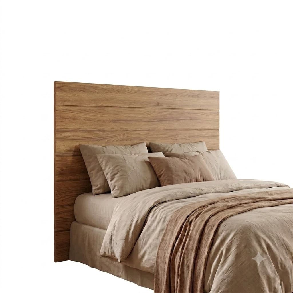 Cabeceira Cama Queen Lambri Painel MDF Dupla Face 168x60cm