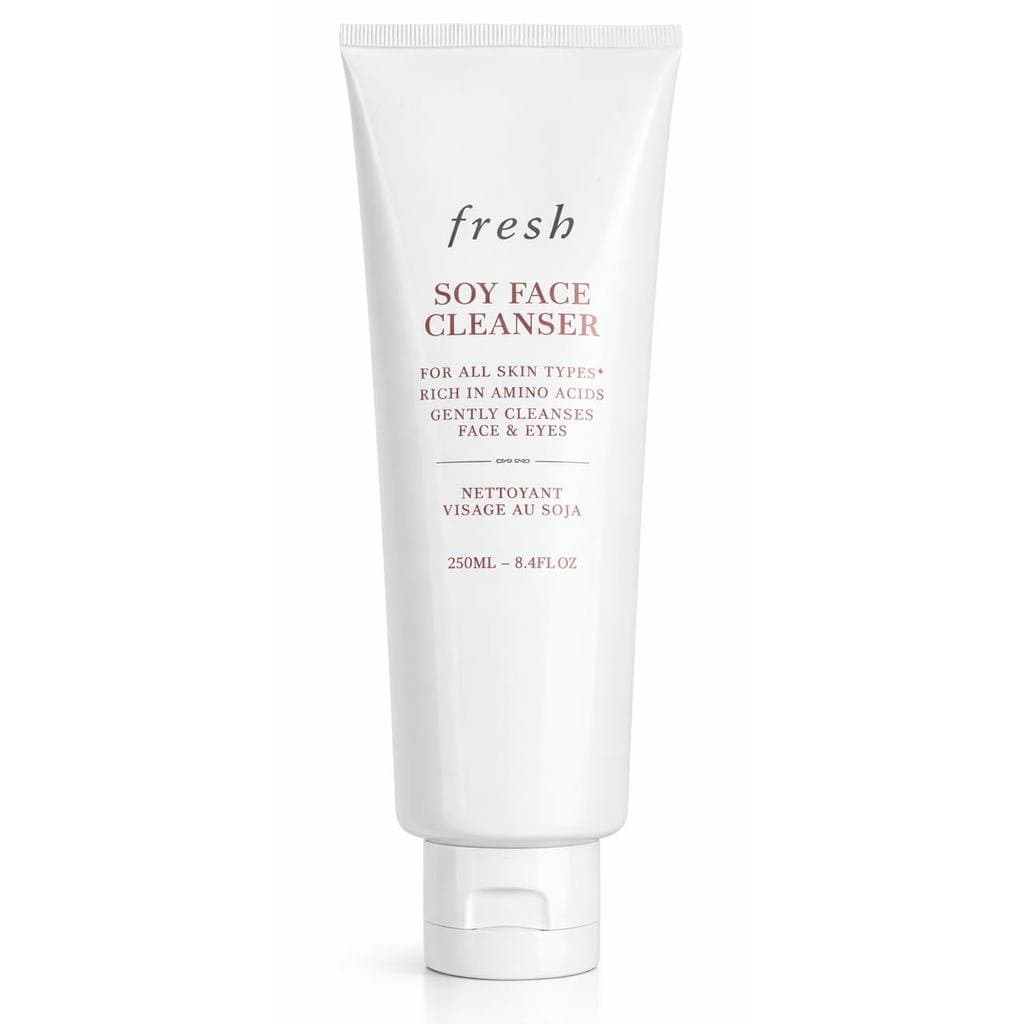 Gel de Limpeza Facial de Soja Fresca, Tamanho Econômico 250 mL / 8.4 fl oz, Gel de Limpeza Facial Suave para Todos os Ti