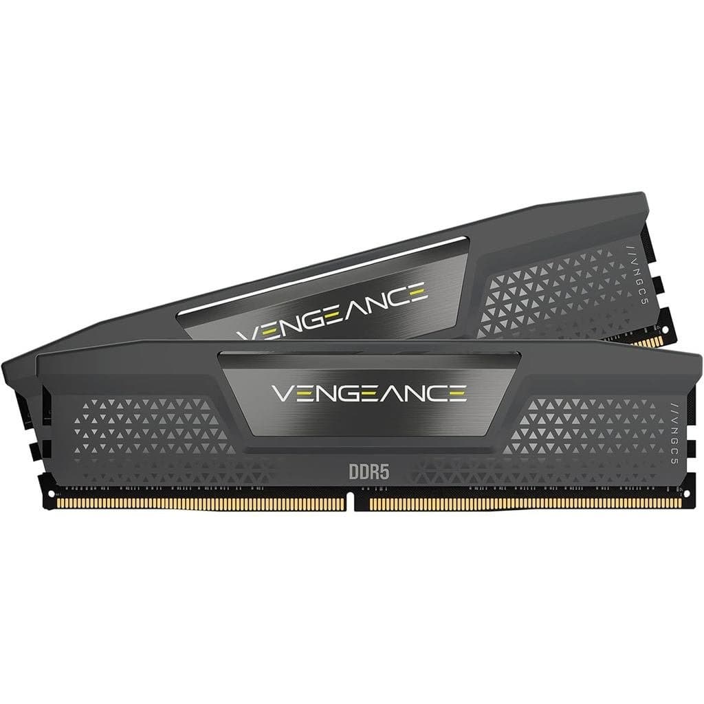 Memória RAM CORSAIR Vengeance DDR5 32GB (2x16GB) Até 6000MHz CL36-44-44-96 1.35V AMD EXPO Intel XMP 3.0 – Cinza (CMK32GX