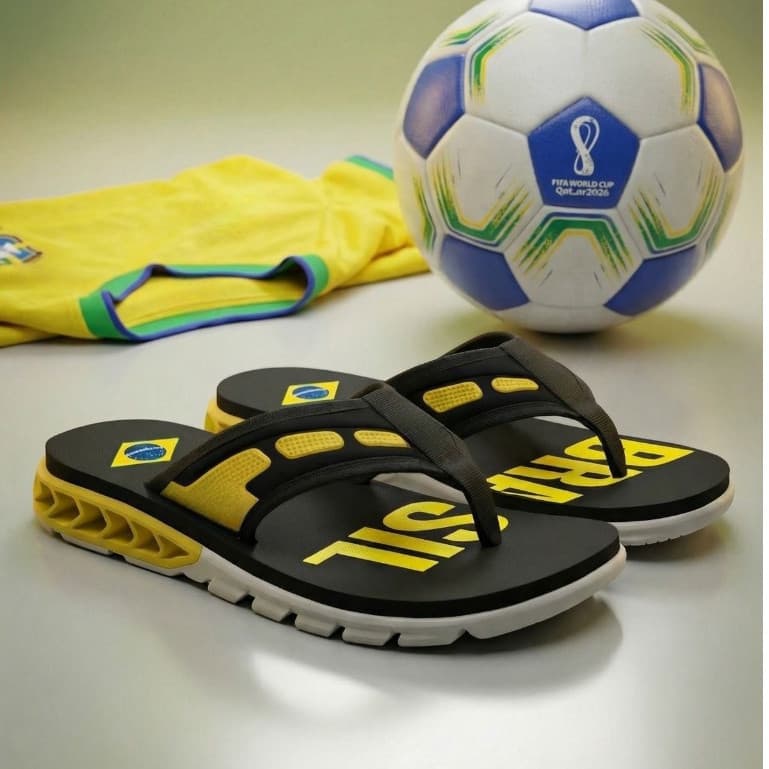 Chinelo masculino copa brazil 2026