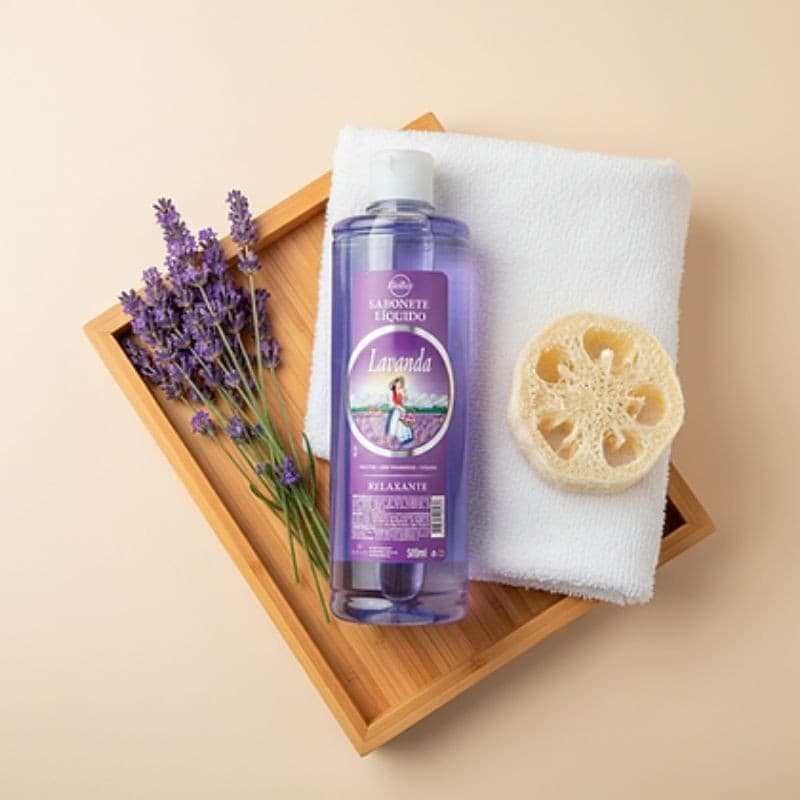Halley Sabonete Líquido Lavanda Relaxante Vegano 500ml