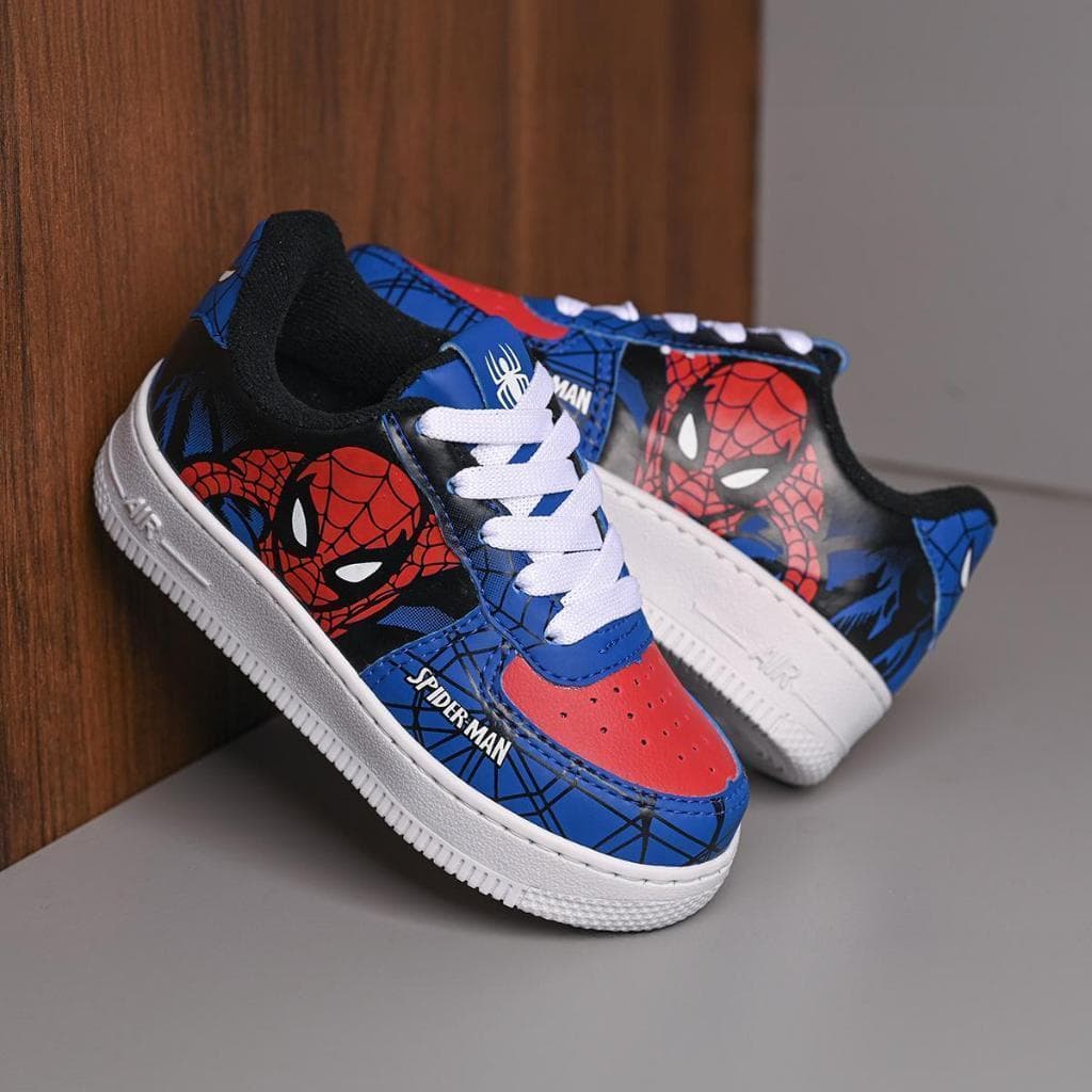 Tênis Masculino Modinha Homen Aranha Leve Lindo Confortavel Marca Propria Do 26 Ao 33
