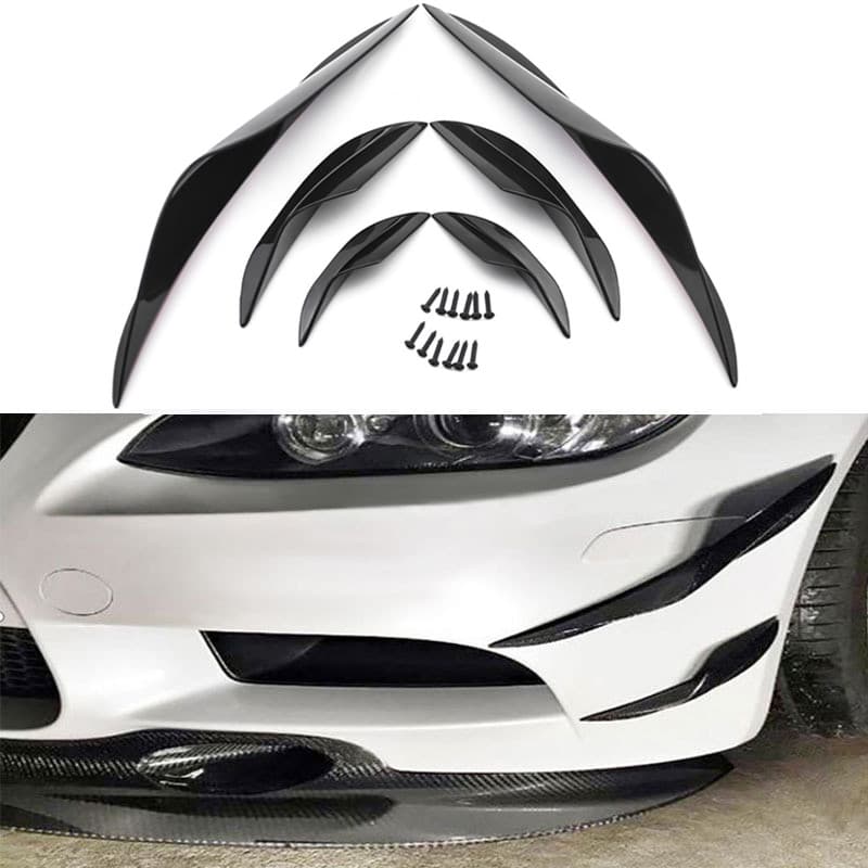 🔥 Trim Decorativo Carro 🔥 Defletor de Parabrisa Spoiler Carro Acessório Decorativo Automotivo kit universal De Carroce