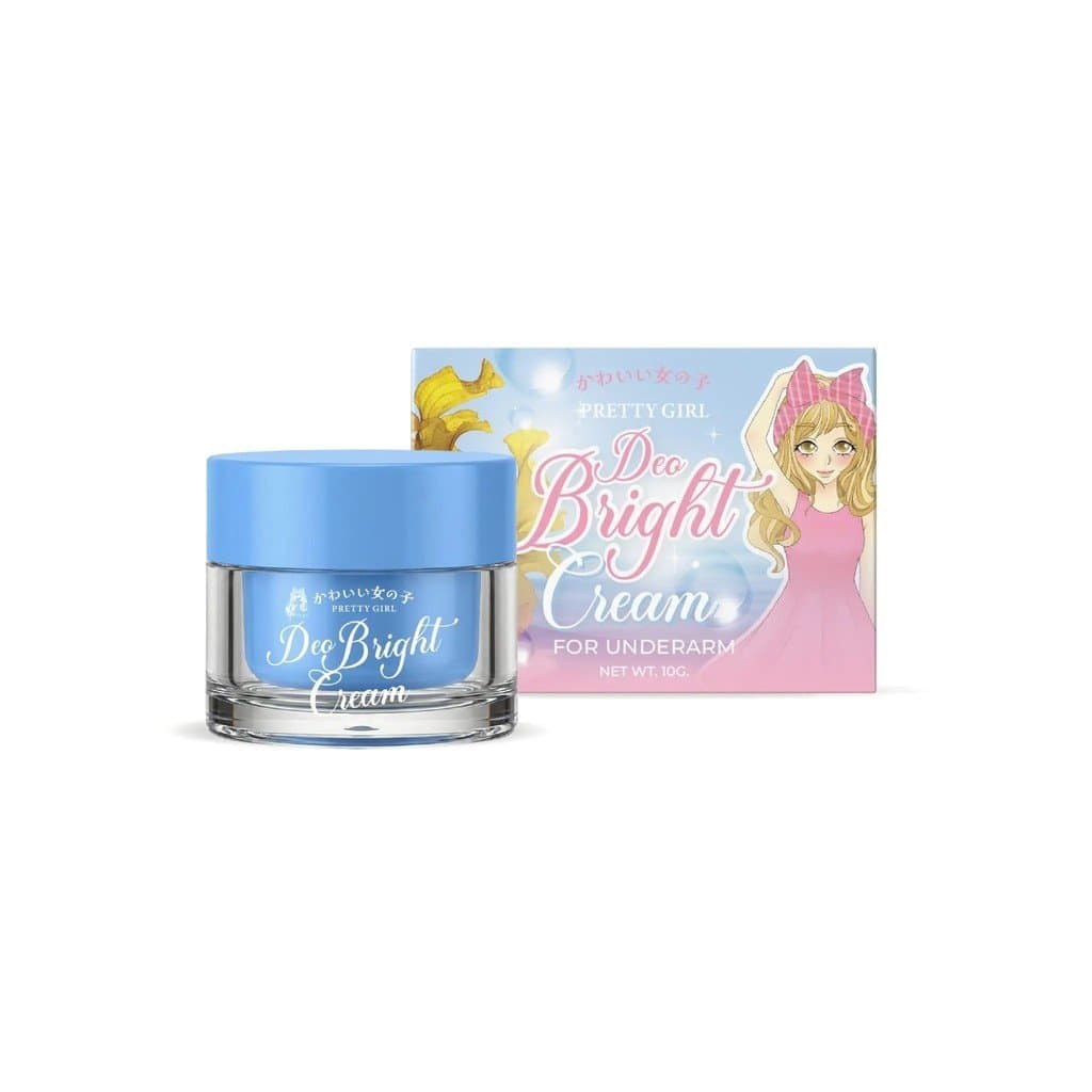 PrettyGirlDEOBRIGHT Creme para axilas PrettyGirl, 1 pote, 10 gramas UBOI
