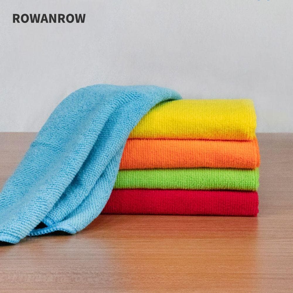 Panos De Limpeza Anti-Gordura ROWAN , Pano De Microfibra Espessante Multifuncional , Super Absorvente