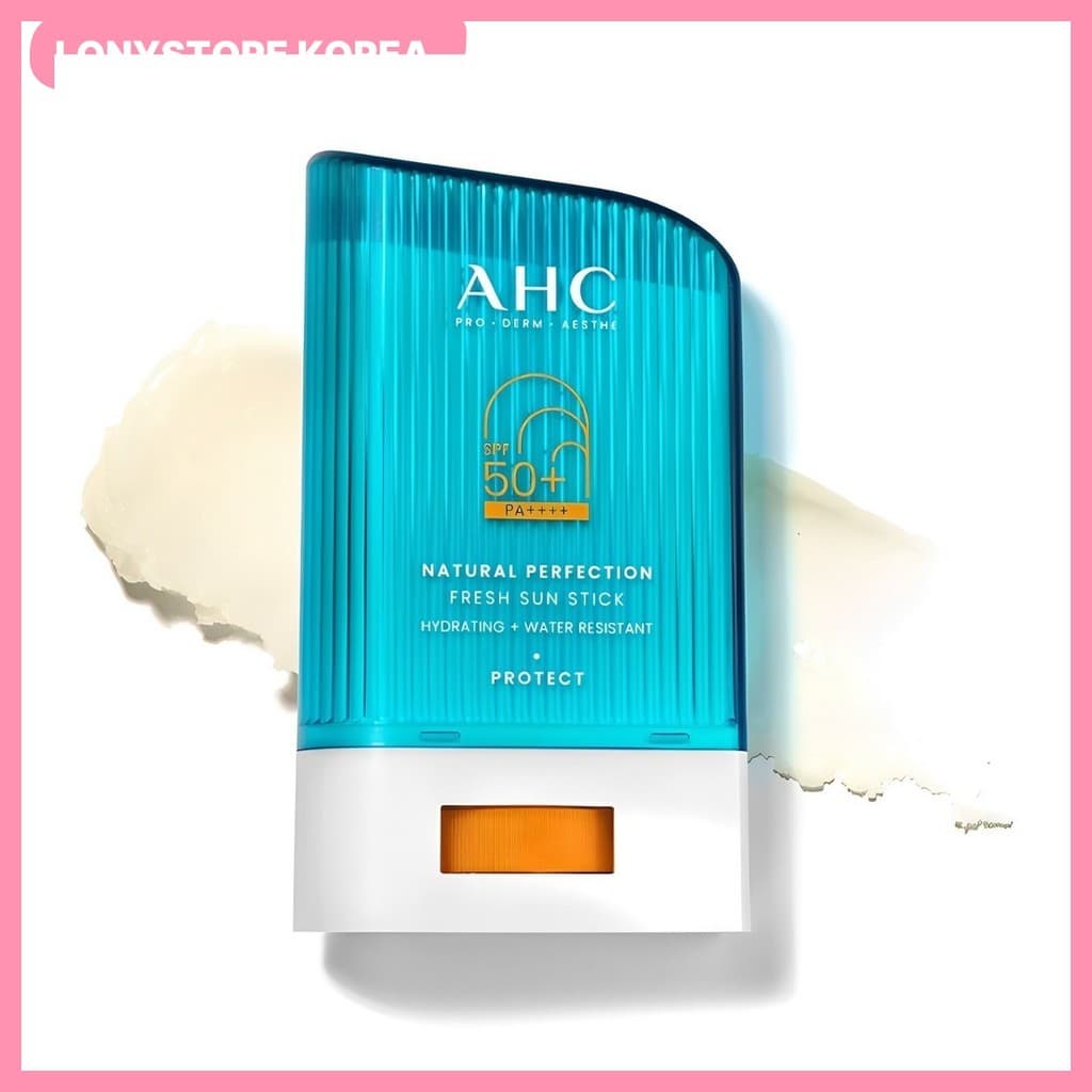 [ahc] Bastão De Sol Fresco De Perfeição Natural , Fps50 + PA + , 22g , 1 Unidade/Coreano/Proteção SPF50 + Por LONYSTORE