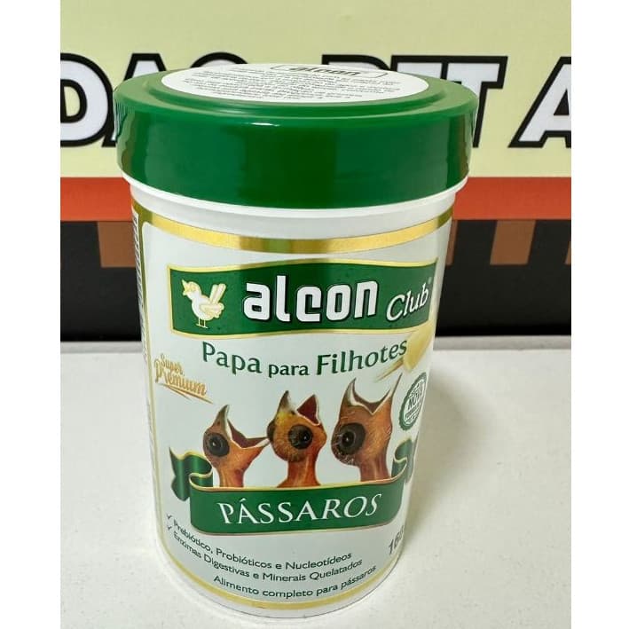 ALCON CLUB PAPA PARA FILHOTES PÁSSAROS - 160G