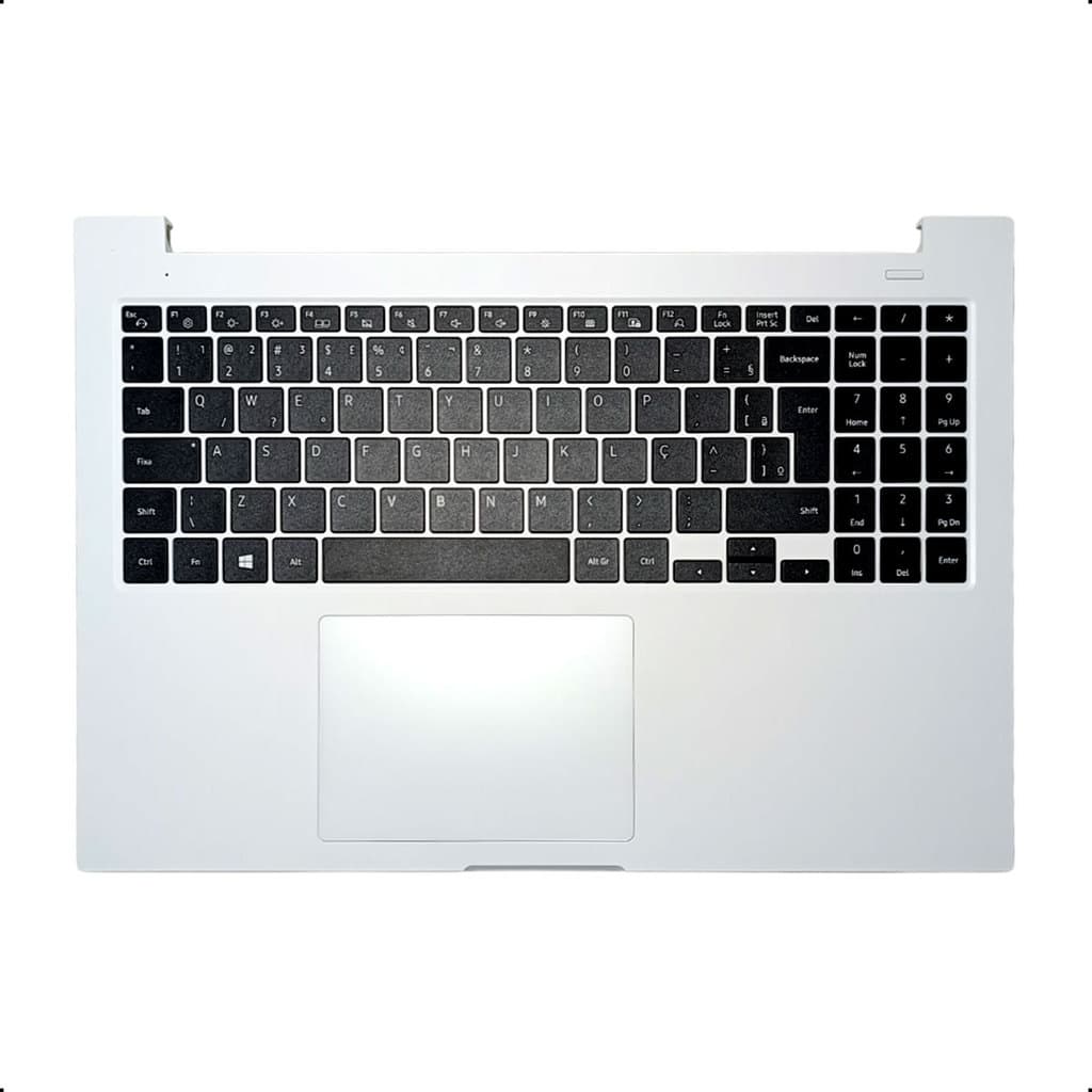 Teclado Np550xcj Base Carcaça Original Samsung 100%