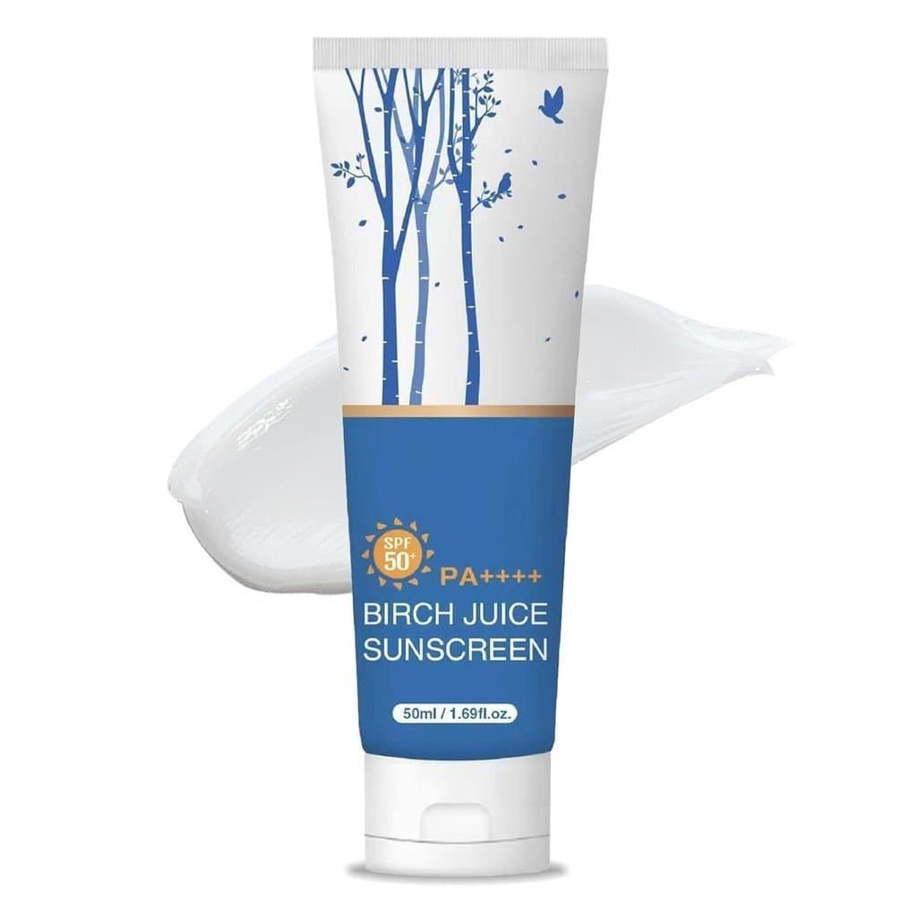 Protetor Solar Hidratante de Seiva de Bétula, Protetor Solar Facial Suave, UV LOCK 1.69 Fl O EKQ4