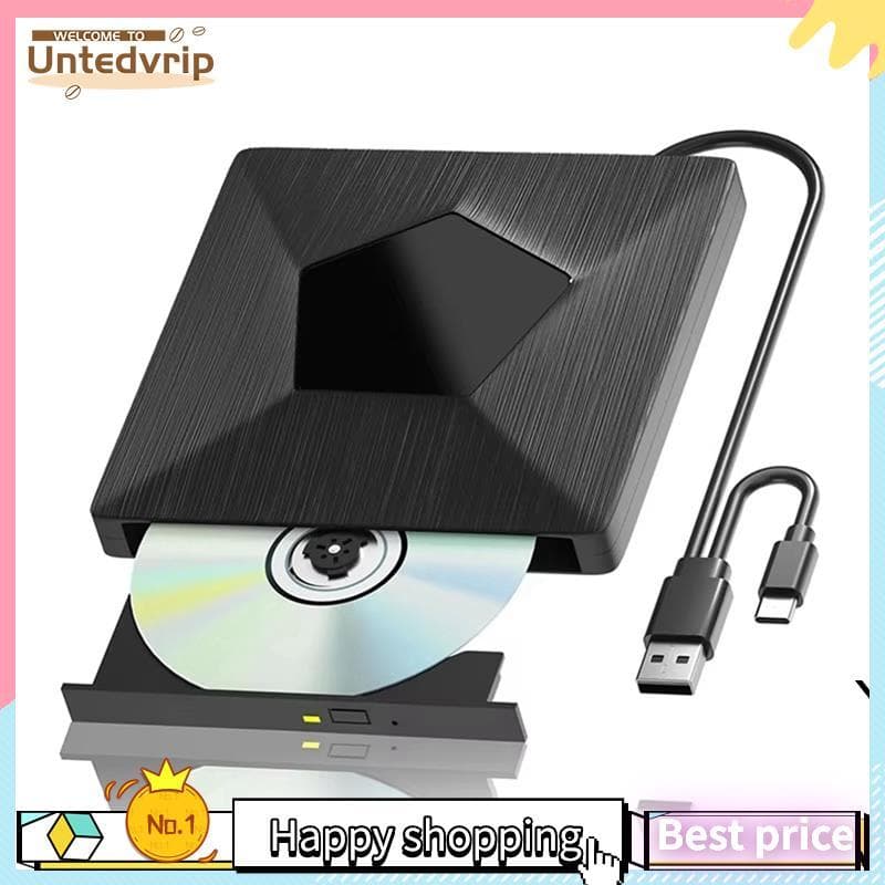Gravador De Unidade Bluray Externo 3D Portátil Óptica Externa BD/CD/DVD Drive Player Para PC Laptop