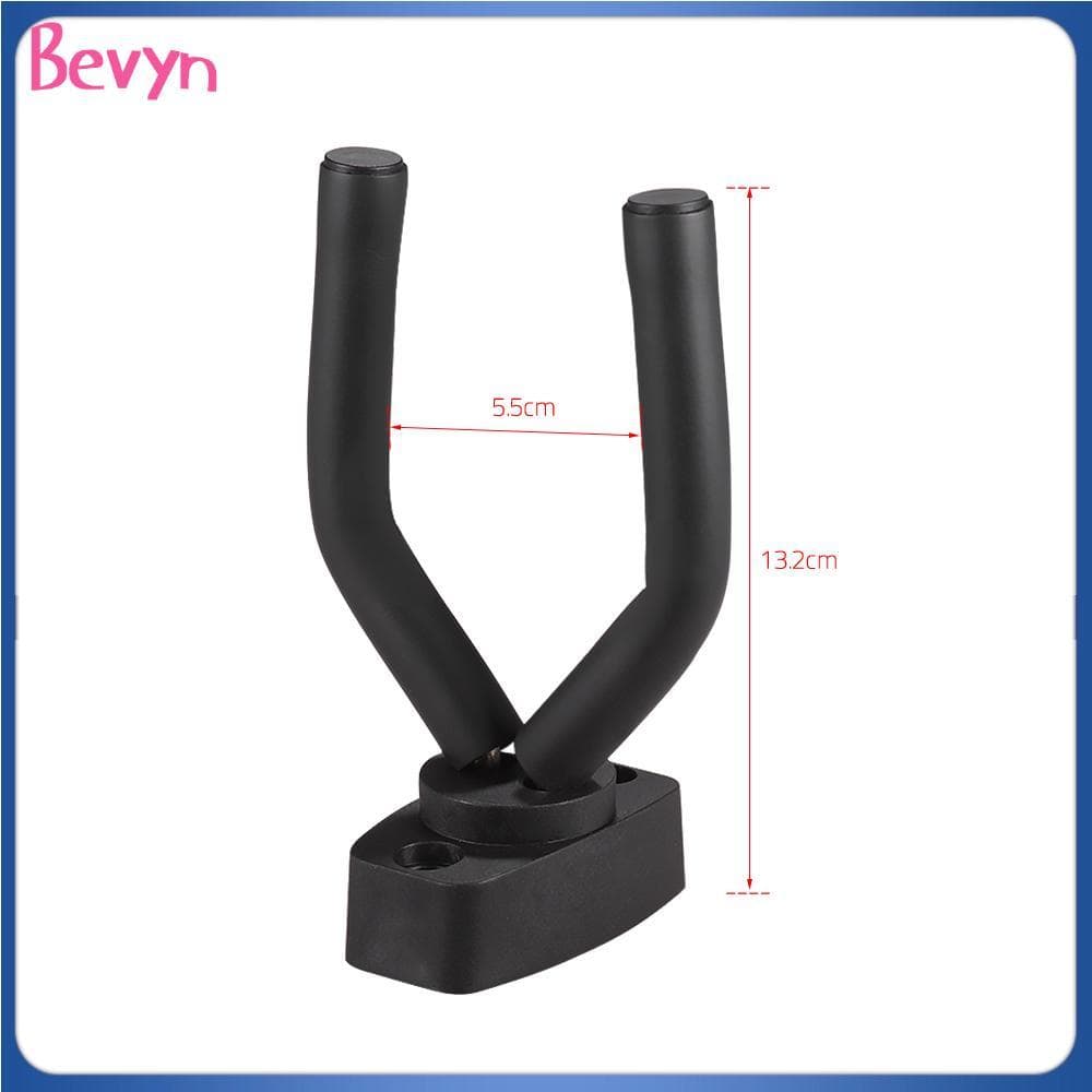 Bevyn-br montagem na parede guitarra gancho titular keeper para guitarras acústicas elétricas baixo ukulele instrumento