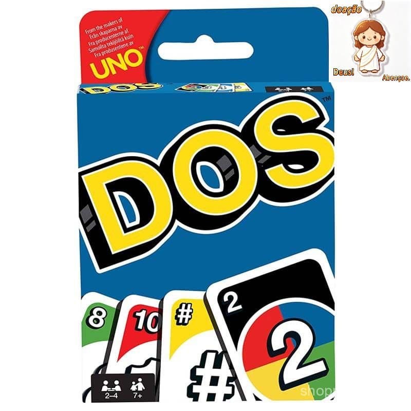 Jogo De Cartas Uno Dos Baralho Educativo Família