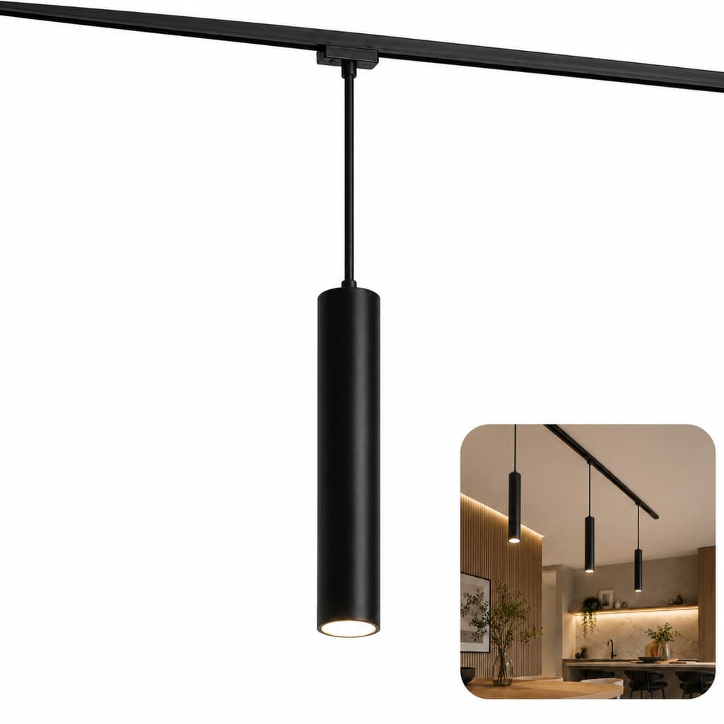 Spot Led Pendente para Trilho Magnético 15W 4000K