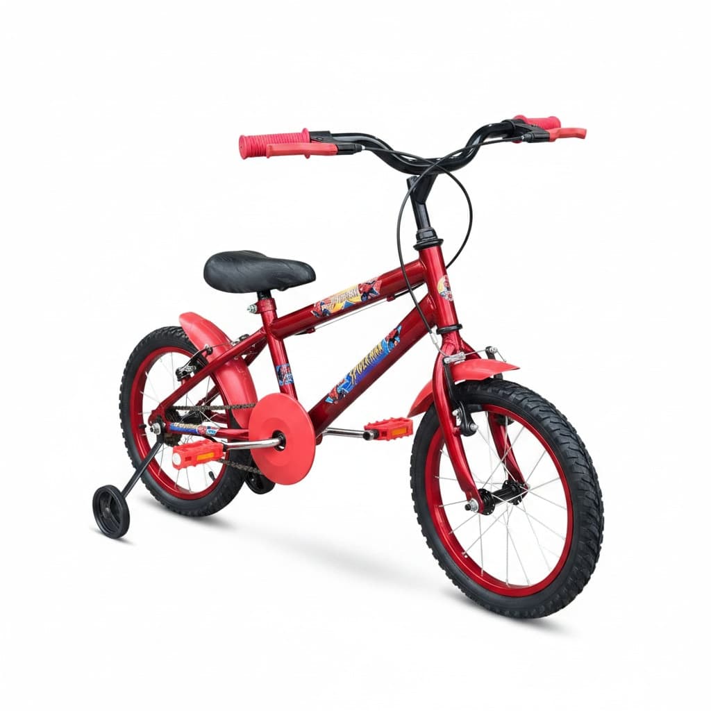 Bicicleta Infantil Menino Masculina Bike Aro 16 Com Paralamas