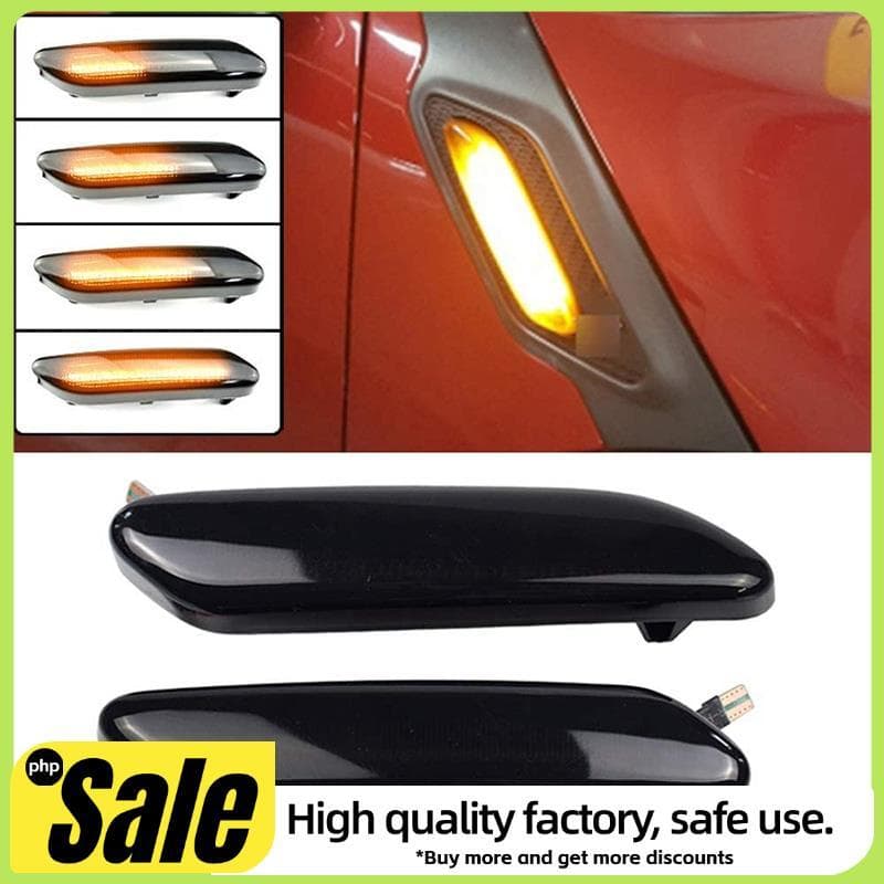 Carro Dinâmico Âmbar Led Frente Lado Marcador Luz Lâmpada De Sinal Volta Para R60 Countryman R61