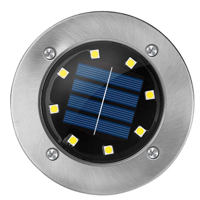 Luz subterrânea Solar pátio ao ar livre pequeno pátio jardim paisagismo Layout decoração plugue à terra luz do gramado i