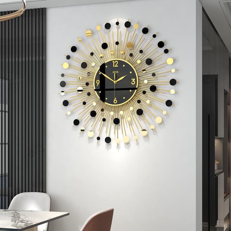 Relógio doméstico relógio de parede único criativo sala de estar moda parede-pendurado arte ornamentos relógio de quartz